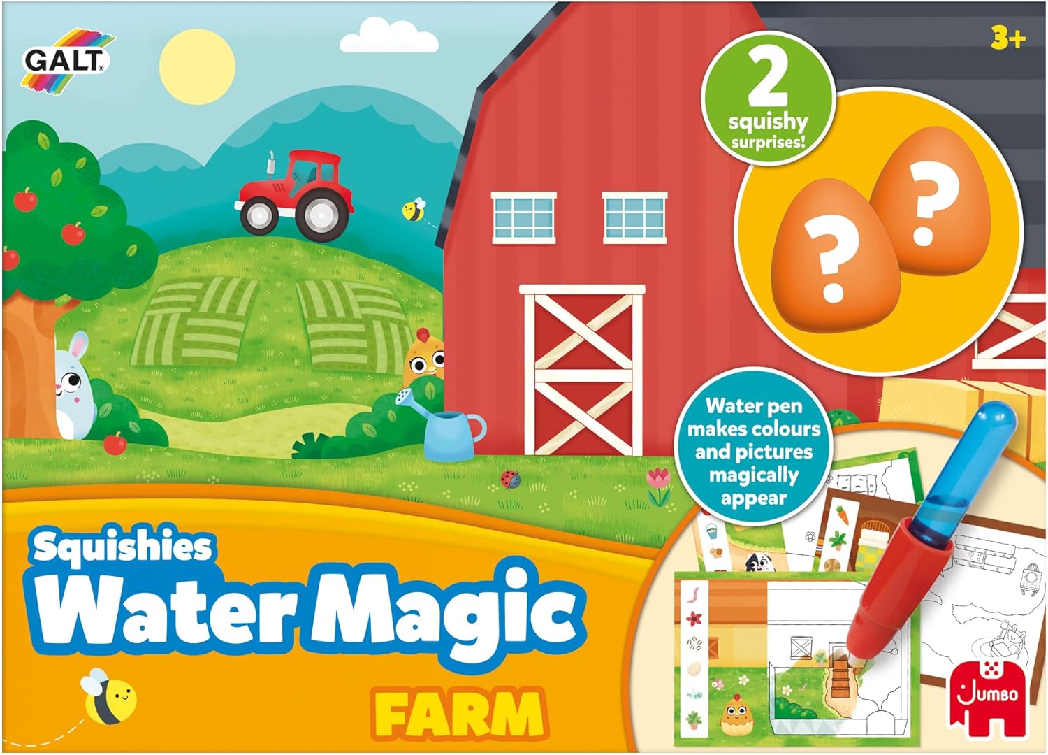 Jumbo - Galt - Water Magic Squishies Boerderij