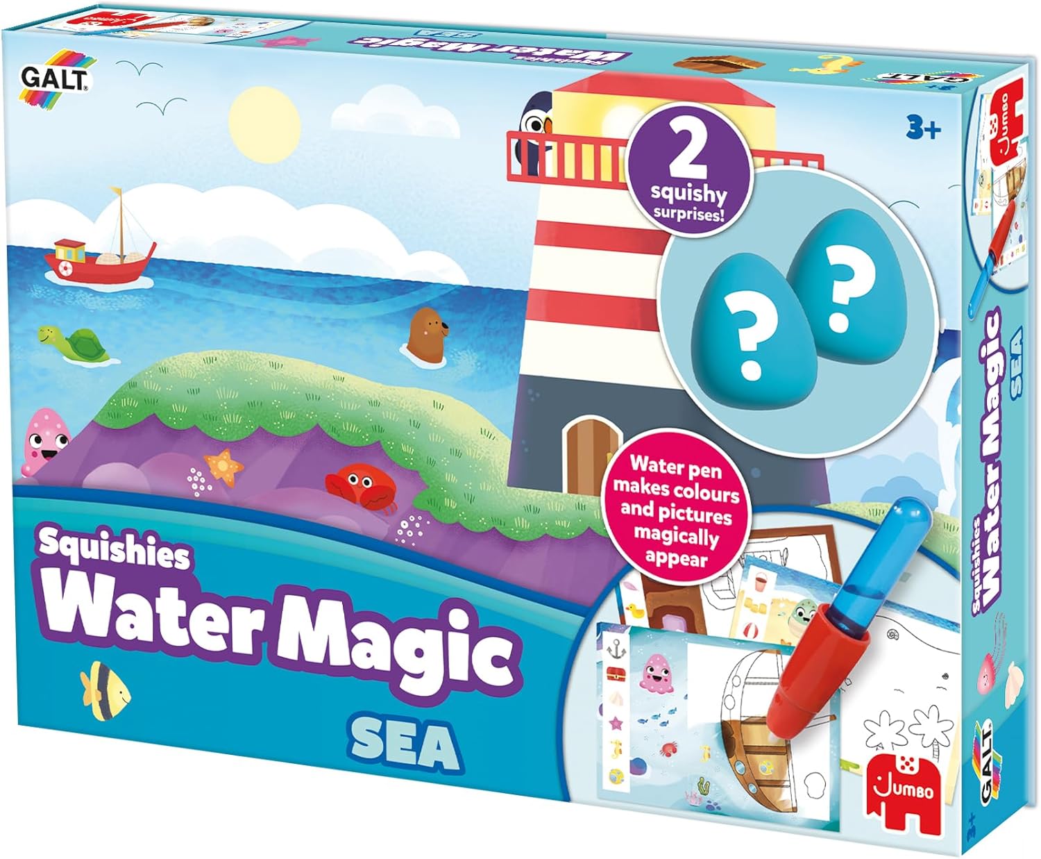 Jumbo - Galt - Water Magic Squishies Oceaan