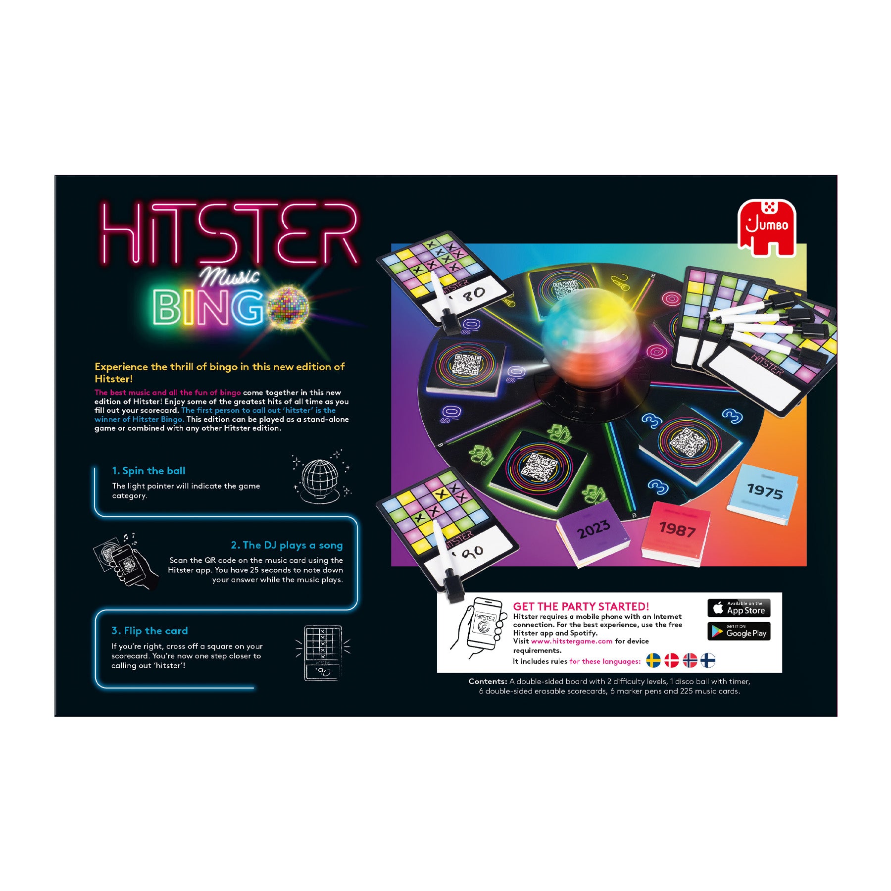 Jumbo Hitster - Bingo (Nordics)