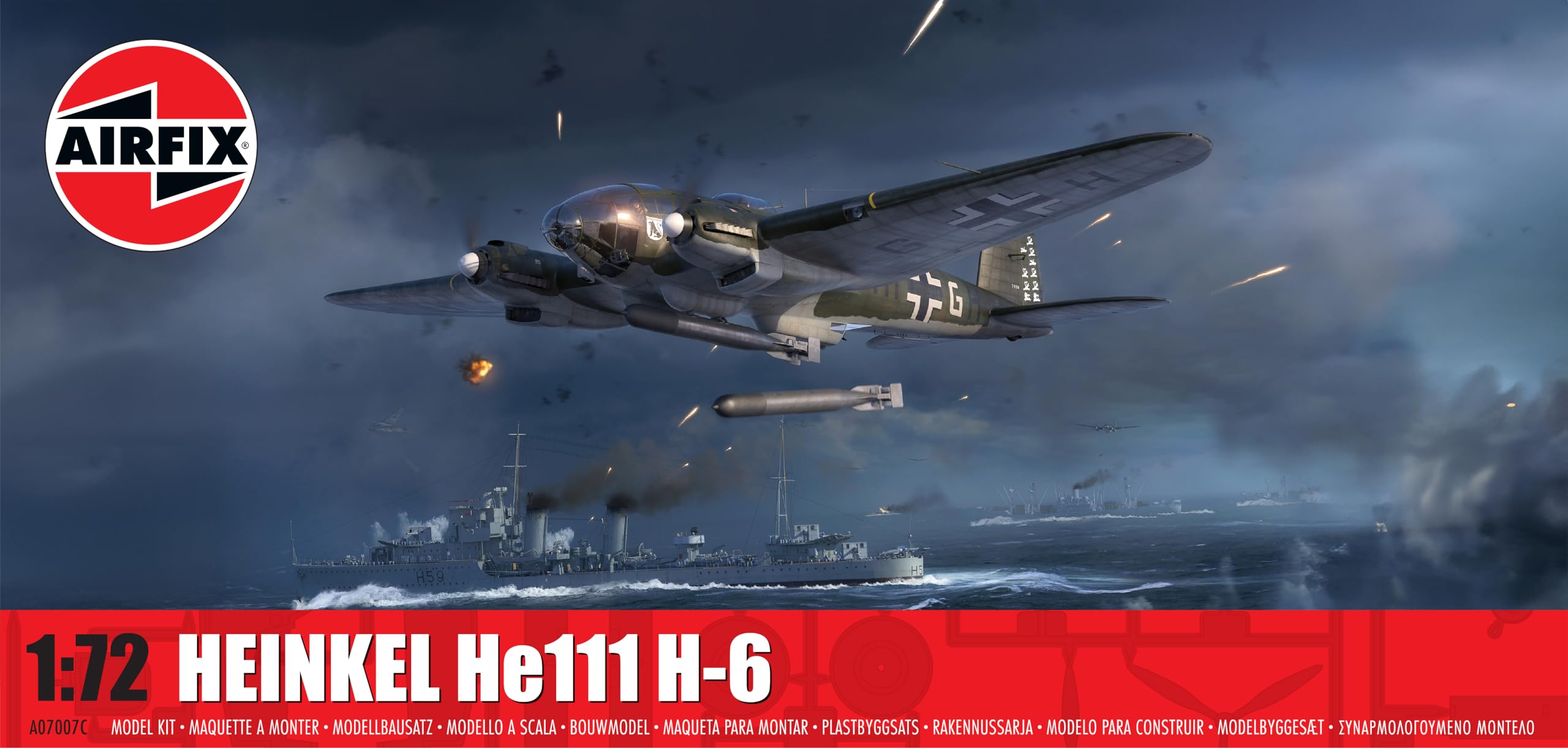 Airfix - 1/72 Heinkel He111 H-6 (09/25) *