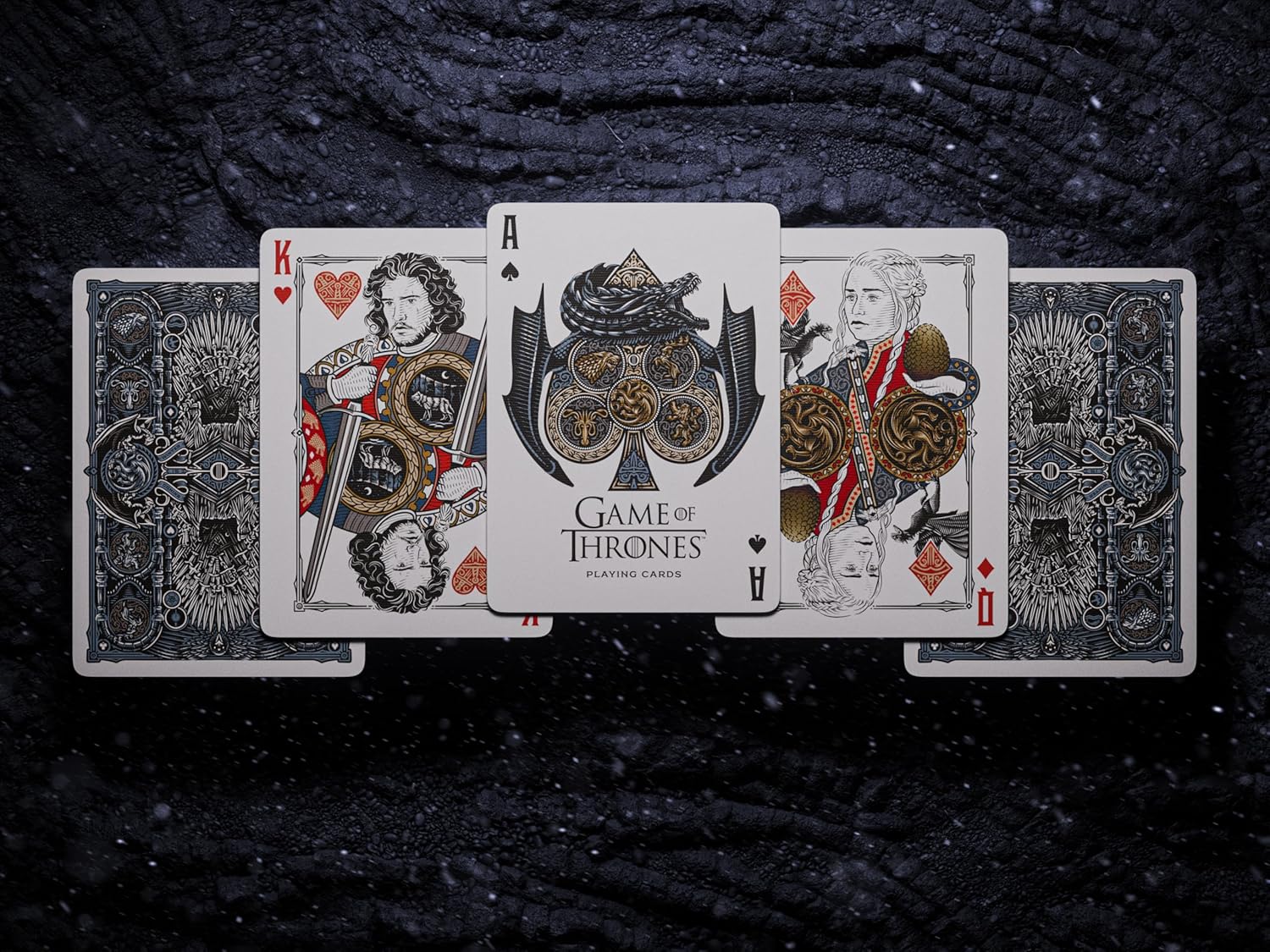 Theory11 Game of Thrones Premium Playing Cards, Poker Size, Luxury Finish, Inspired by HBO Series