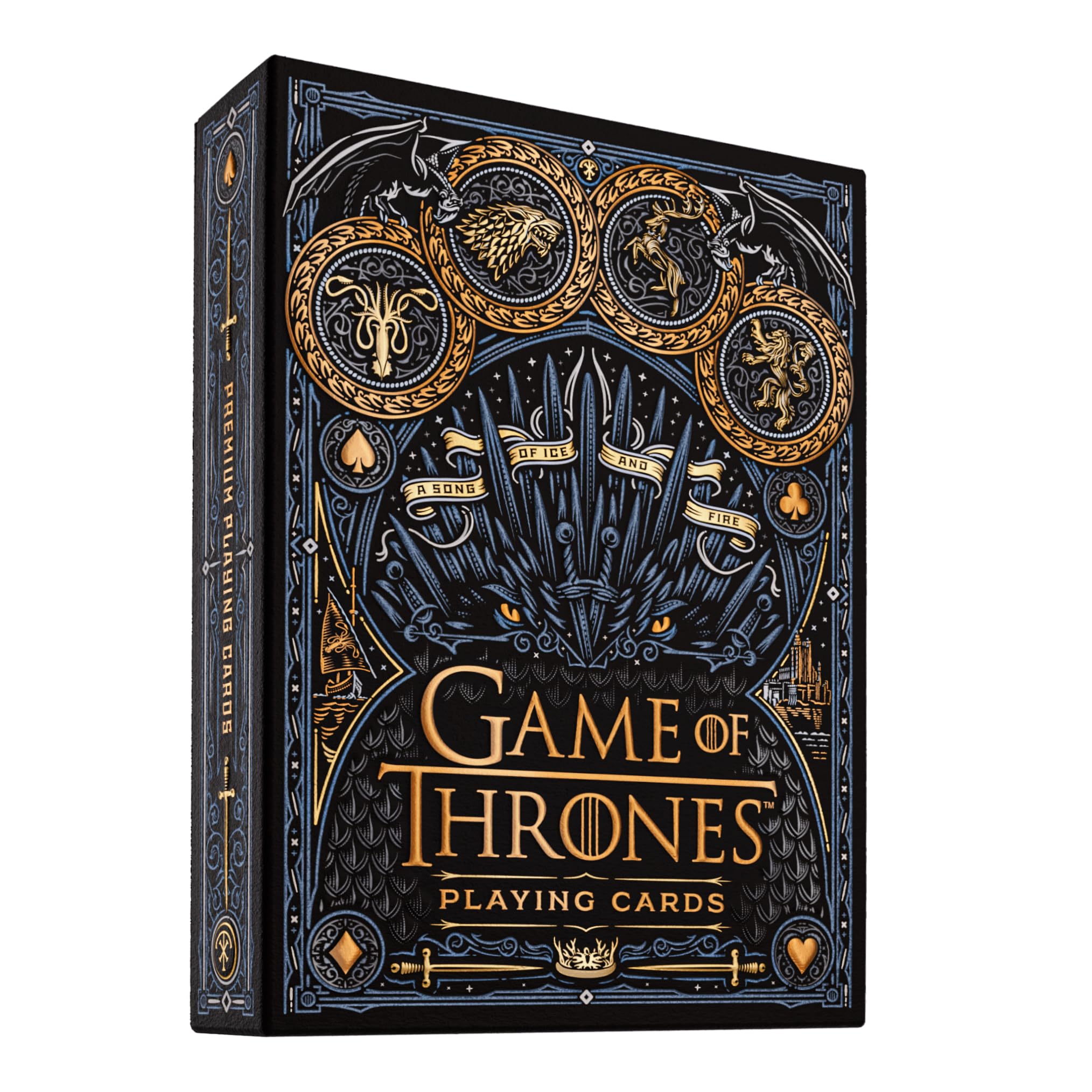 Theory11 Game of Thrones Premium Playing Cards, Poker Size, Luxury Finish, Inspired by HBO Series