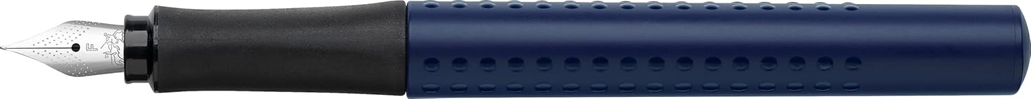 Faber-Castell Grip 2011 Fountain Pen - Fine Nib, Classic Blue