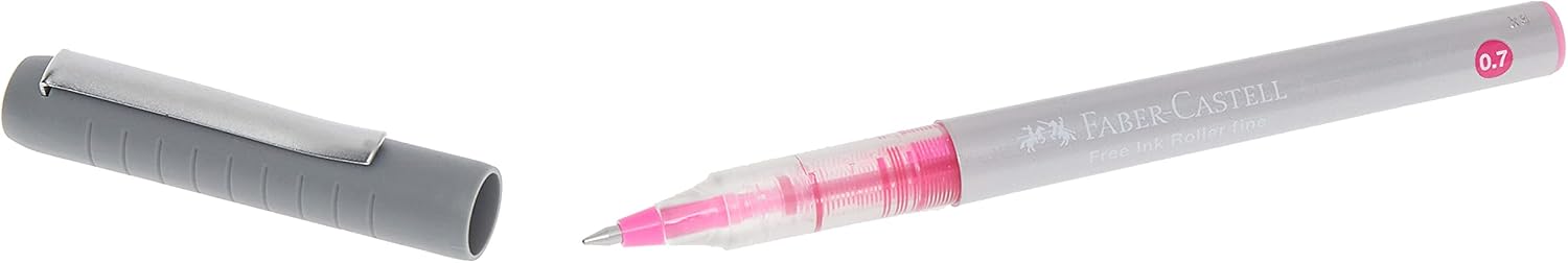 Faber-Castell Free Ink Roller Pen 0.7mm - Pink