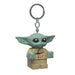 LEGO Star Wars The Mandalorian - Large 2 Inch Tall Figure Key Light - Grogu (KE179AH), Green, Large - 2 inches tall