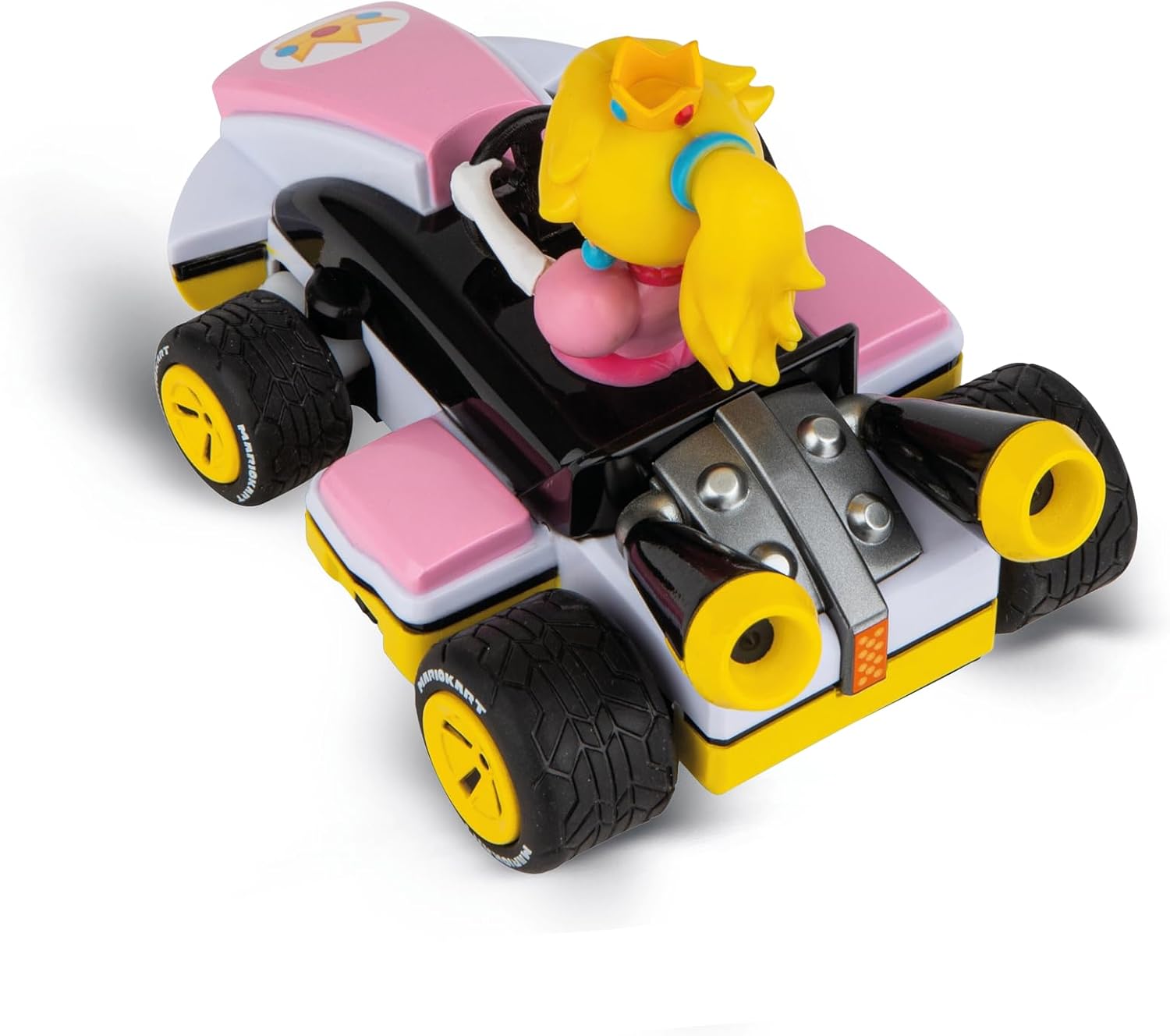 Carrera RC I 2.4GHz Mario Kart Race Kart 1:32 I Peach RC Vehicle I Officially Licensed I Authentic Design I For Nintendo Fans I Remote Controlled Car, Pink