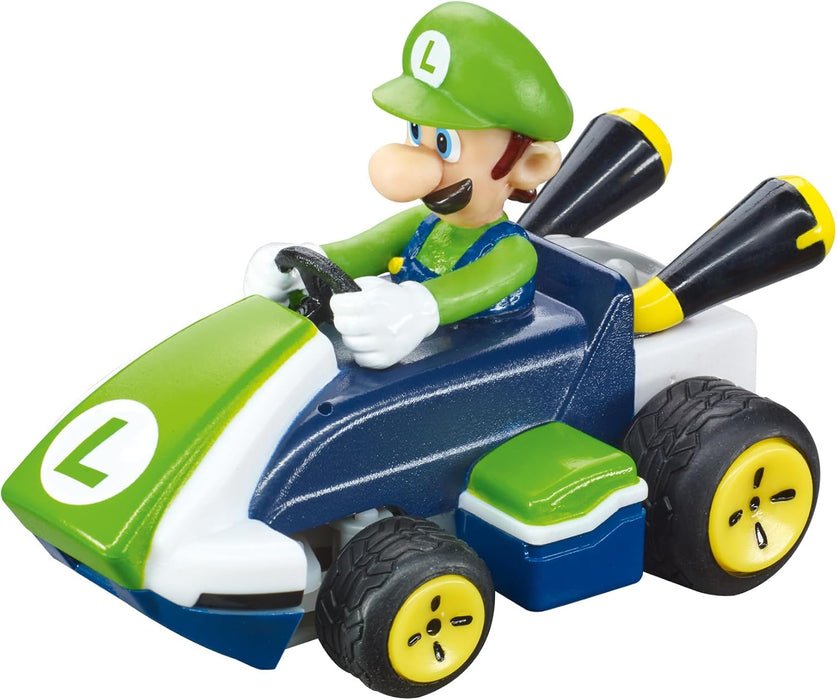 Carrera RC Mario Kart Tabletop Racing Set - With Mario & Luigi 1:43 Scale - Up To 5 Kmh, Ready-To-Run, All Batteries Included, Suitable For Ages 6 Years+