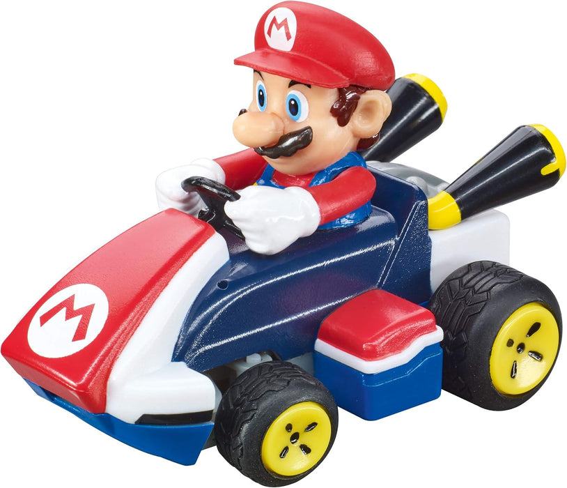 Carrera RC Mario Kart Tabletop Racing Set - With Mario & Luigi 1:43 Scale - Up To 5 Kmh, Ready-To-Run, All Batteries Included, Suitable For Ages 6 Years+