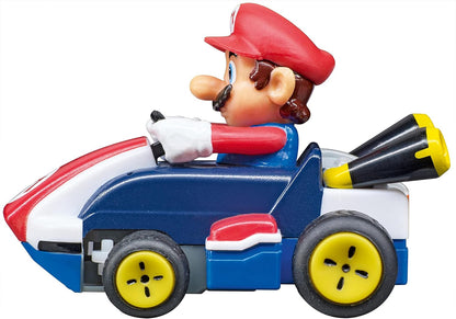 Carrera RC Mario Kart Mini RC Mario, For Children and Adults, Boys & Girls, Unique Original Licence, Instant Driving Fun with Ready to Run,Red