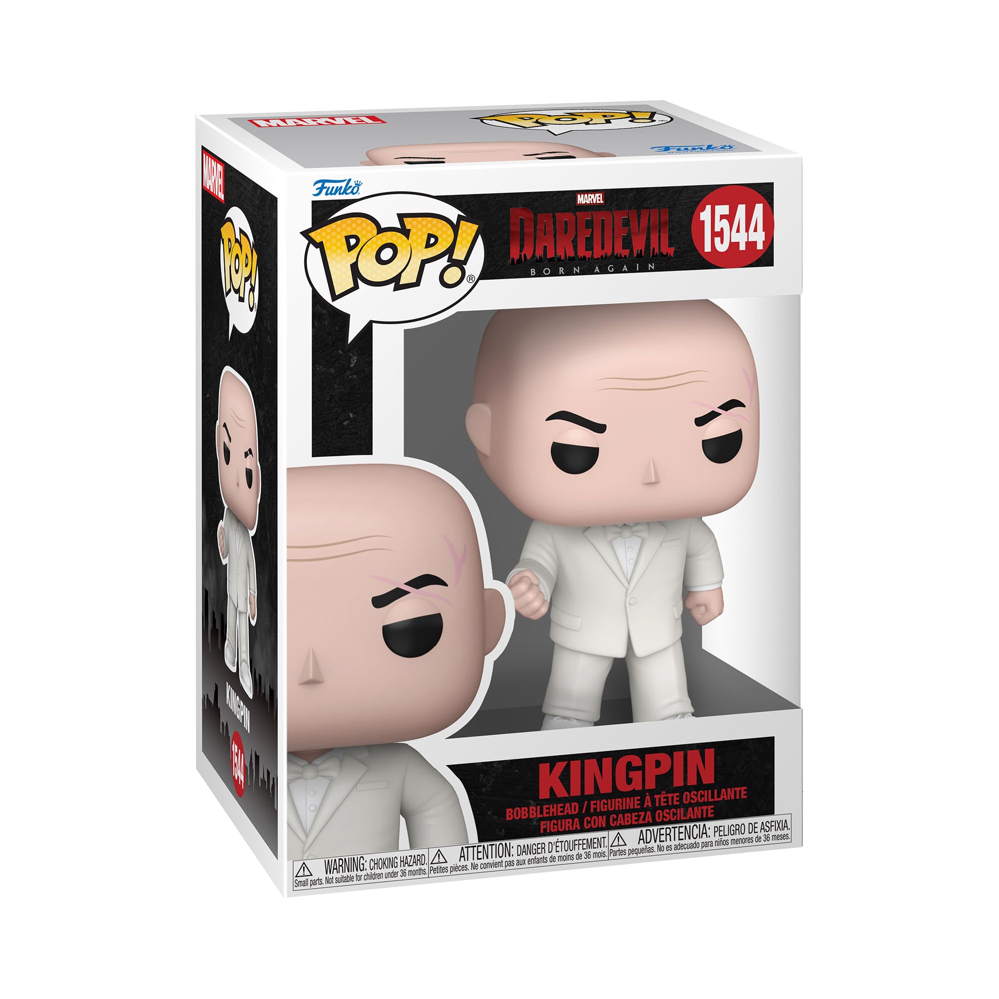 Funko Pop! Marvel: Daredevil Born Again - Kingpin - Collectable Vinyl Figure - Gift Idea - Official Merchandise - Toys for Kids & Adults - TV Fans - Model Figure for Collectors and Display