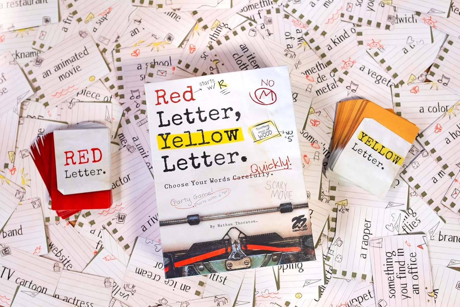 25th Century Games, Red Letter Yellow Letter - for Ages 10 and Up, 2 to 8 Players