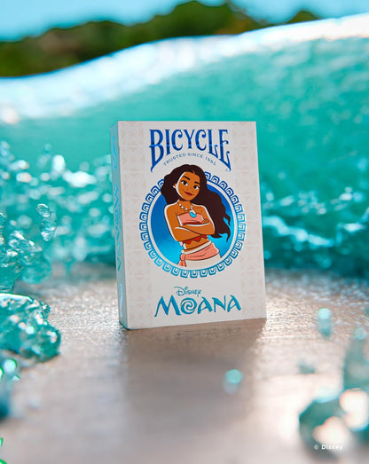 Bicycle Disney Moana Inspired Playing Cards, 1 Deck, Blue