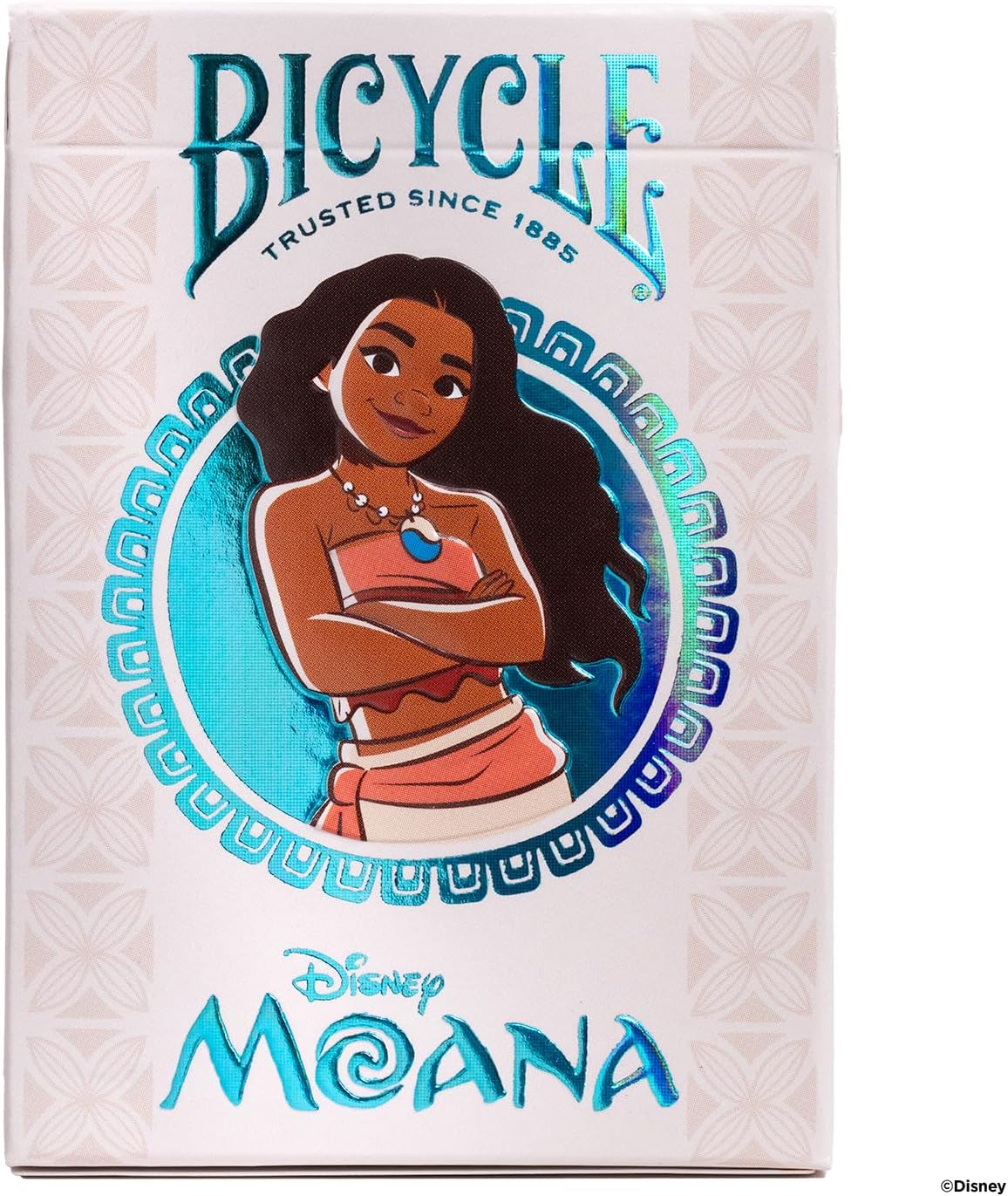 Bicycle Disney Moana Inspired Playing Cards, 1 Deck, Blue
