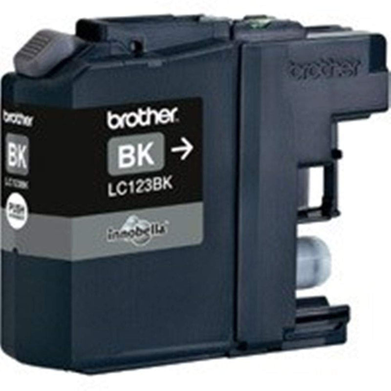 Brother LC-123BK Inkjet Cartridge, Black, Single Pack, Standard Yield, Includes 1 x Inkjet Cartridge, Brother Genuine Supplies