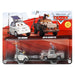 Cars Disney Pixar Pack 2 Metal Cars 1:55 - Die Cast Ken Enginoki & Roadritter