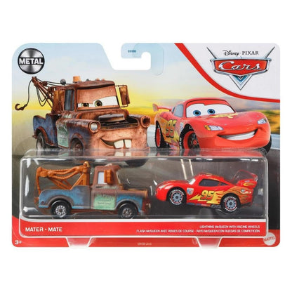 Disney Cars - 2 Pack Metal Mater & Cactus Lighting Mcqueen