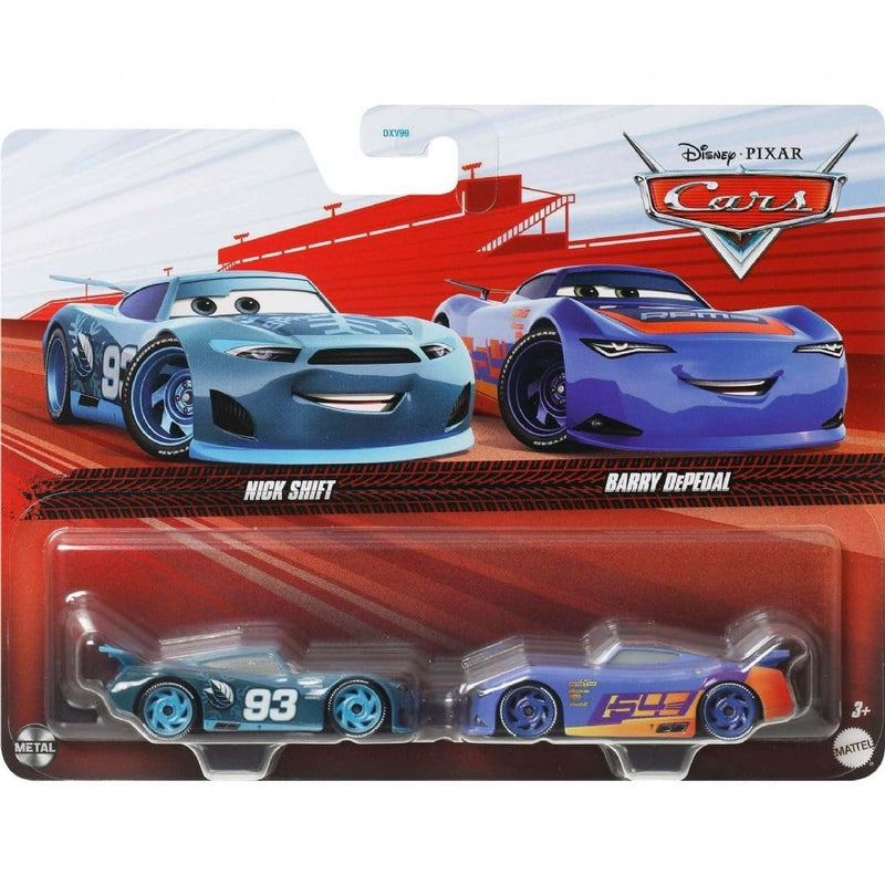 Disney Cars - 2 Pack Nick Shift & Barry Depedal