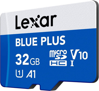 Lexar 32 GB Micro SDHC UHS-I BLUE PLUS Card