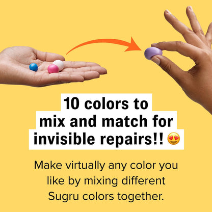 Sugru by tesa - Moldable Multi-Purpose Glue for Creative Fixing and Making, Black, 3 Piece
