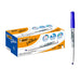 BIC VELLEDA 1741 Bullet Tip Pocket Cetone Whiteboard Marker 1.5mm Blue (Box 12
