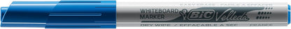 BIC VELLEDA 1741 Bullet Tip Pocket Cetone Whiteboard Marker 1.5mm Blue (Box 12