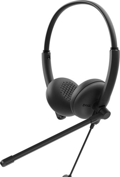 Dell Wired Headset Wh125 - Headset - On-Ear - Wired - Usb-A - Black