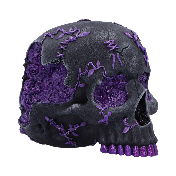 Nemesis Now Rose Geode Skull