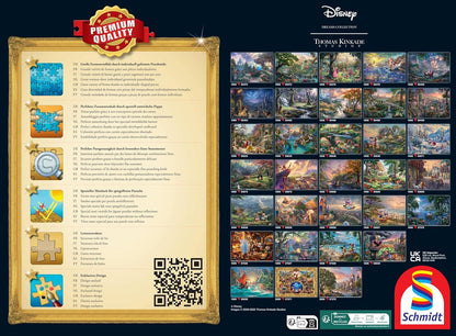 Schmidt | Thomas Kinkade: Disney Robin Hood | 1000 Piece Jigsaw Puzzle | Ages 14+ | 1+ Players