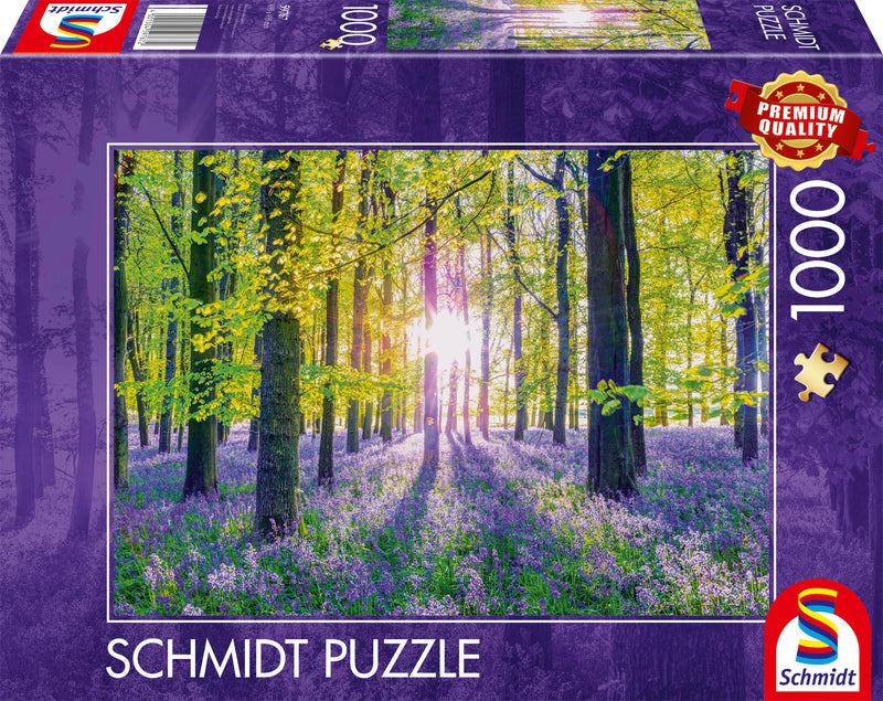 Schmidt | Tranquil Bluebell Woods (1,000 Pieces) | Jigsaw Puzzle | Ages 14+ | 1+ Players