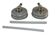 Badger Air-Brush Co. 52-208M 33-Millimeter Metal Adaptor Caps, by Badger Air-Brush Co.