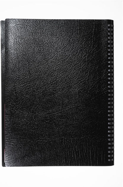 Collins - Leadership - 2026 12 Month Calendar Year Planner, Week-To-View with 1/4 Hourly Appointments Diary, A4 - Black (CP6740.99-26