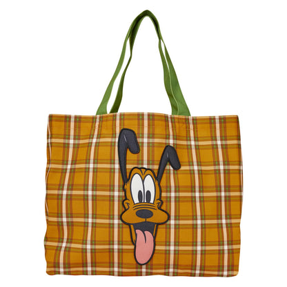 Disney By Loungefly Canvas Tote Bag Pluto 95Th Anniversary