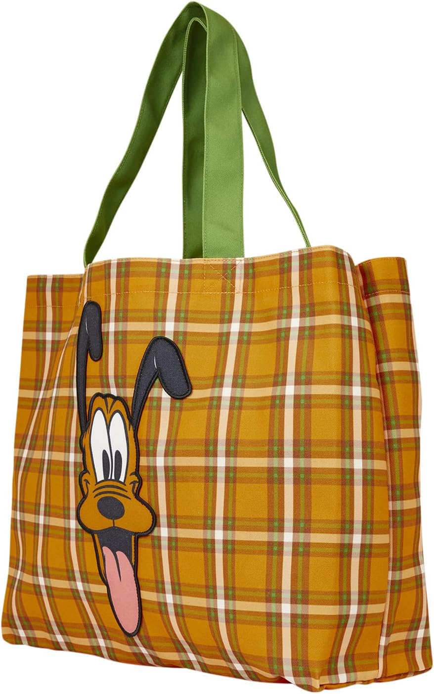 Disney By Loungefly Canvas Tote Bag Pluto 95Th Anniversary