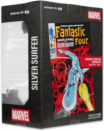 Marvel Collection Pvc Statue 1/6 Silver Surfer (Fantastic Four #72) 25 Cm