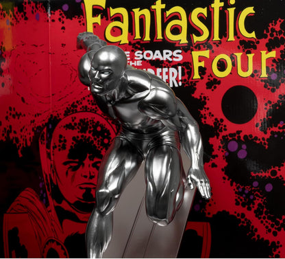 Marvel Collection Pvc Statue 1/6 Silver Surfer (Fantastic Four #72) 25 Cm