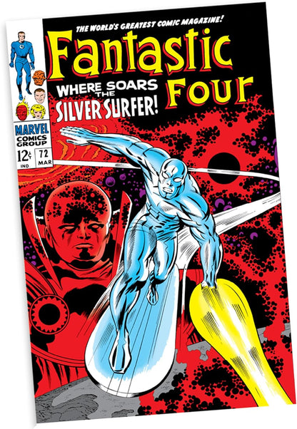 Marvel Collection Pvc Statue 1/6 Silver Surfer (Fantastic Four #72) 25 Cm