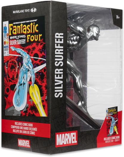 Marvel Collection Pvc Statue 1/6 Silver Surfer (Fantastic Four #72) 25 Cm