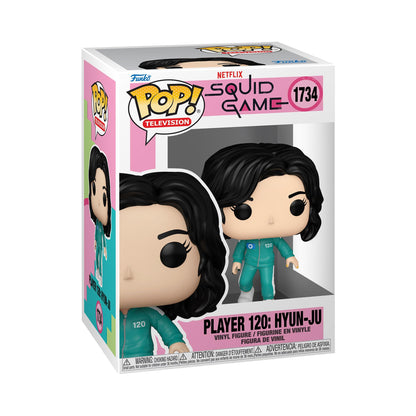 Funko POP! TV: Squid Game S3- Player 120: Hyun-Ju - Vinyl-Sammelfigur - Geschenkidee - Offizielle Handelswaren - Spielzeug Für Kinder und Erwachsene - TV Fans - Modellfigur Für Sammler und Display