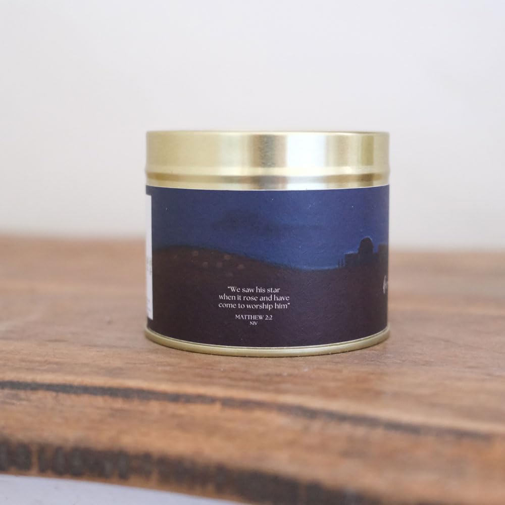 Comfort & Joy Frankincense & Myrrh Scented Candle in a Tin