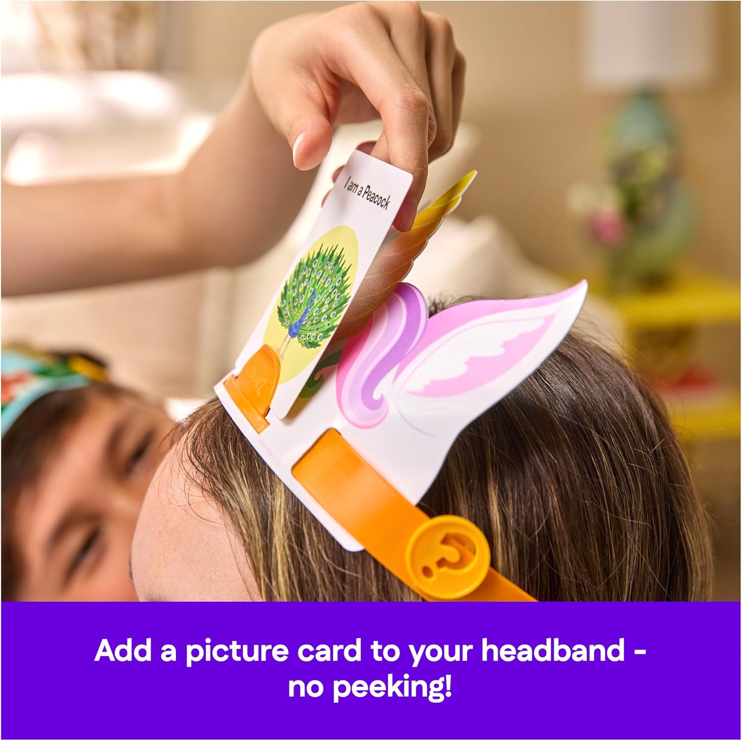 Spin Master Games, Hedbanz 3rd Edition 2025 with New Cards & Headbands, Picture Guessing Card Game, Quick Questions & Fast Fun, Easy to Play for Family & Kids, 2-6 Players, for Ages 6 & Up
