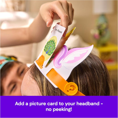 Spin Master Games, Hedbanz 3rd Edition 2025 with New Cards & Headbands, Picture Guessing Card Game, Quick Questions & Fast Fun, Easy to Play for Family & Kids, 2-6 Players, for Ages 6 & Up