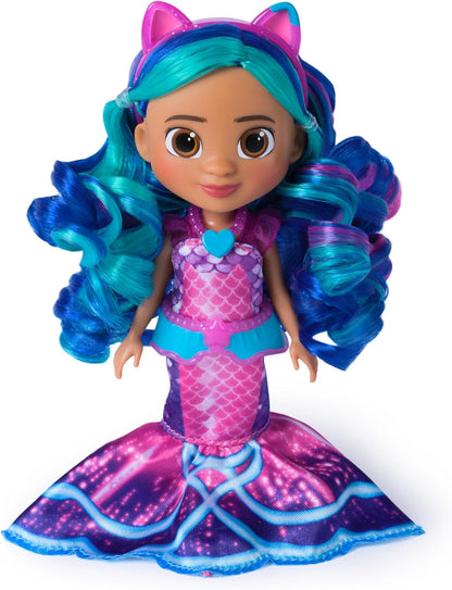 Gabby's Dollhouse: The Movie, Mer-tastic Gabby Doll, with Mermaid Themed Doll Clothes and Doll Accessories, Kids Toys for Girls and Boys Ages 3 and Up