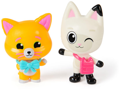 Gabby's Dollhouse: The Movie, Pandy Paws & Chumsley Toy Figures with 2 Accessories, Kids Toys for Girls & Boys Ages 3 and Up
