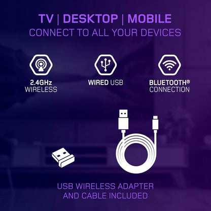 QD-1 DUO SMART TV WIRELESS CONTROLLER (TV/PC/MOBILE)
