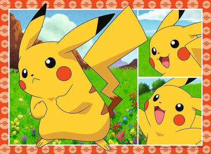 Ravensburger Speedy Puzzle Pokémon 4x 35 piece Jigsaw Puzzles for Kids Age 6 Years and Above