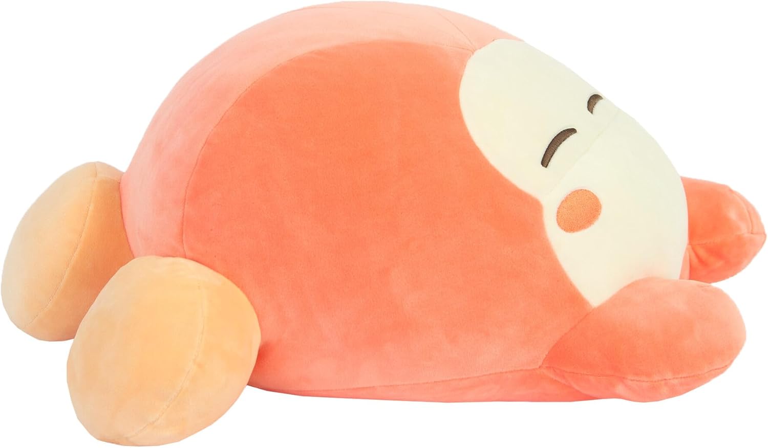 Club Mocchi Mocchi Suya Suya Waddle Dee Mega Plush, Officially Licensed Kirby Soft Toy, Large 15-Inch Cuddly Collectible, Premium Nintendo Gaming Character Plush, Gift for Kids and Fans