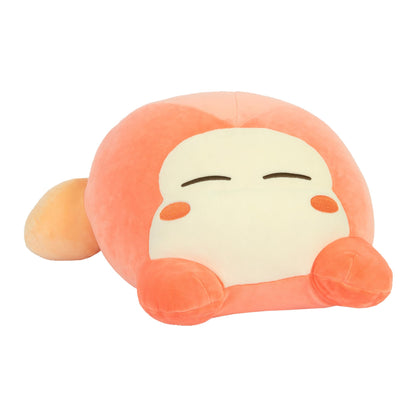 Club Mocchi Mocchi Suya Suya Waddle Dee Mega Plush, Officially Licensed Kirby Soft Toy, Large 15-Inch Cuddly Collectible, Premium Nintendo Gaming Character Plush, Gift for Kids and Fans