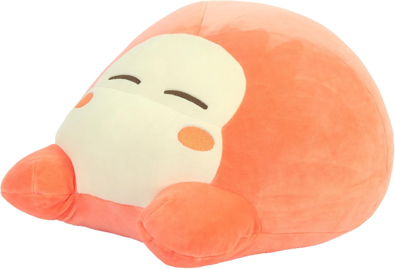 Club Mocchi Mocchi Suya Suya Waddle Dee Mega Plush, Officially Licensed Kirby Soft Toy, Large 15-Inch Cuddly Collectible, Premium Nintendo Gaming Character Plush, Gift for Kids and Fans