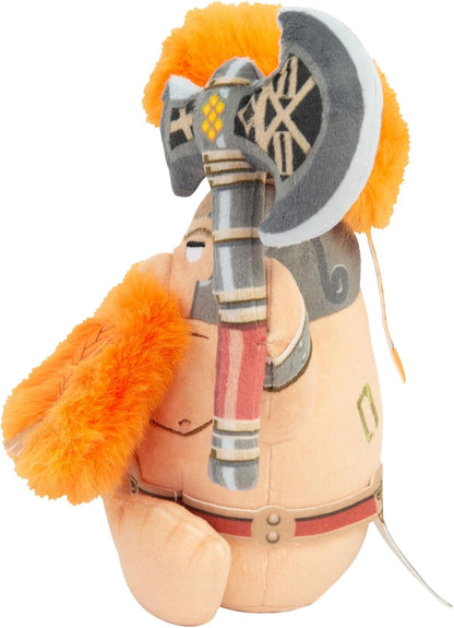 Warhammer Fyreslayer Plush, Collectable Soft Toy for Teens and Adults, Age of Sigmar Duardin Warrior, Fyresteel Axe, Authentic Detail, Officially Licensed Plush Figure, Ages 12+