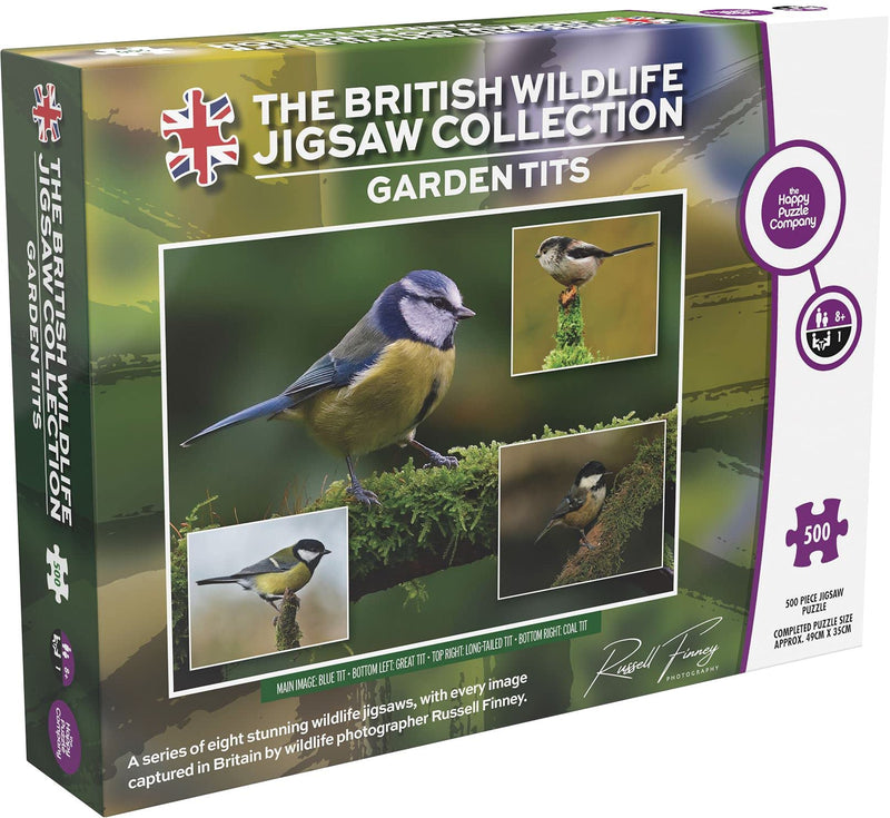 Garden Tit Montage 500 Jigsaw Puzzle
